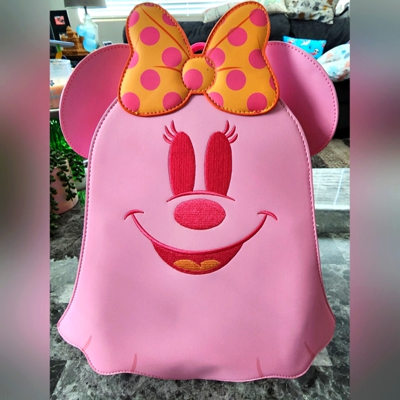 Loungefly Bags Loungefly Disney Minnie Mouse Ghost Backpack Poshmark